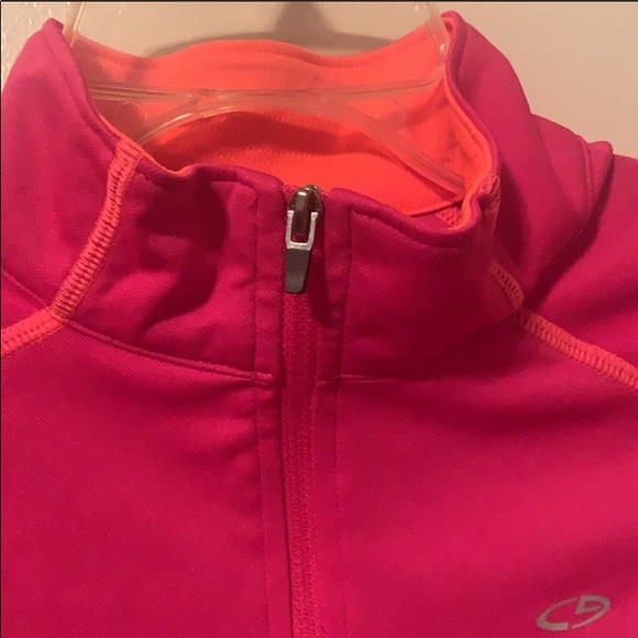 CHAMPION Girls Pink DUO DRY Pullover sweater Top L - Picture 8 of 9